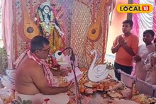 Saraswati Puja 2026: সরস্বতী পুজোয় অভিনব আয়োজন বর্ধমানে! পুষ্পাঞ্জলির মন্ত্র এবার বাংলাতেই, অন্য স্বাদের আরাধনায় মাতল পড়ুয়ারা
