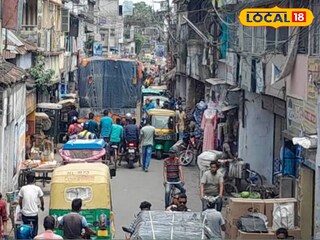 যানজটের চিত্র জয়নগরে 