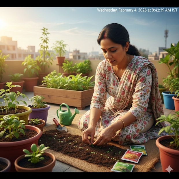 *ফেব্রুয়ারিতে, দিন লম্বা হতে শুরু করে এবং রোদ উজ্জ্বলভাবে জ্বলে, যার ফলে বীজ দ্রুত অঙ্কুরিত হতে পারে। এই সময় মাটির আর্দ্রতাও সর্বোত্তম থাকে এবং শীতল রাতগুলি শিকড়কে শক্তিশালী করে। আপনি যদি এখনই একটু চেষ্টা করেন, তাহলে আগামী মাসগুলিতে আপনি আপনার নিজের বাড়িতে তৈরি তাজা, রাসায়নিক-মুক্ত সবজি উপভোগ করতে পারবেন।