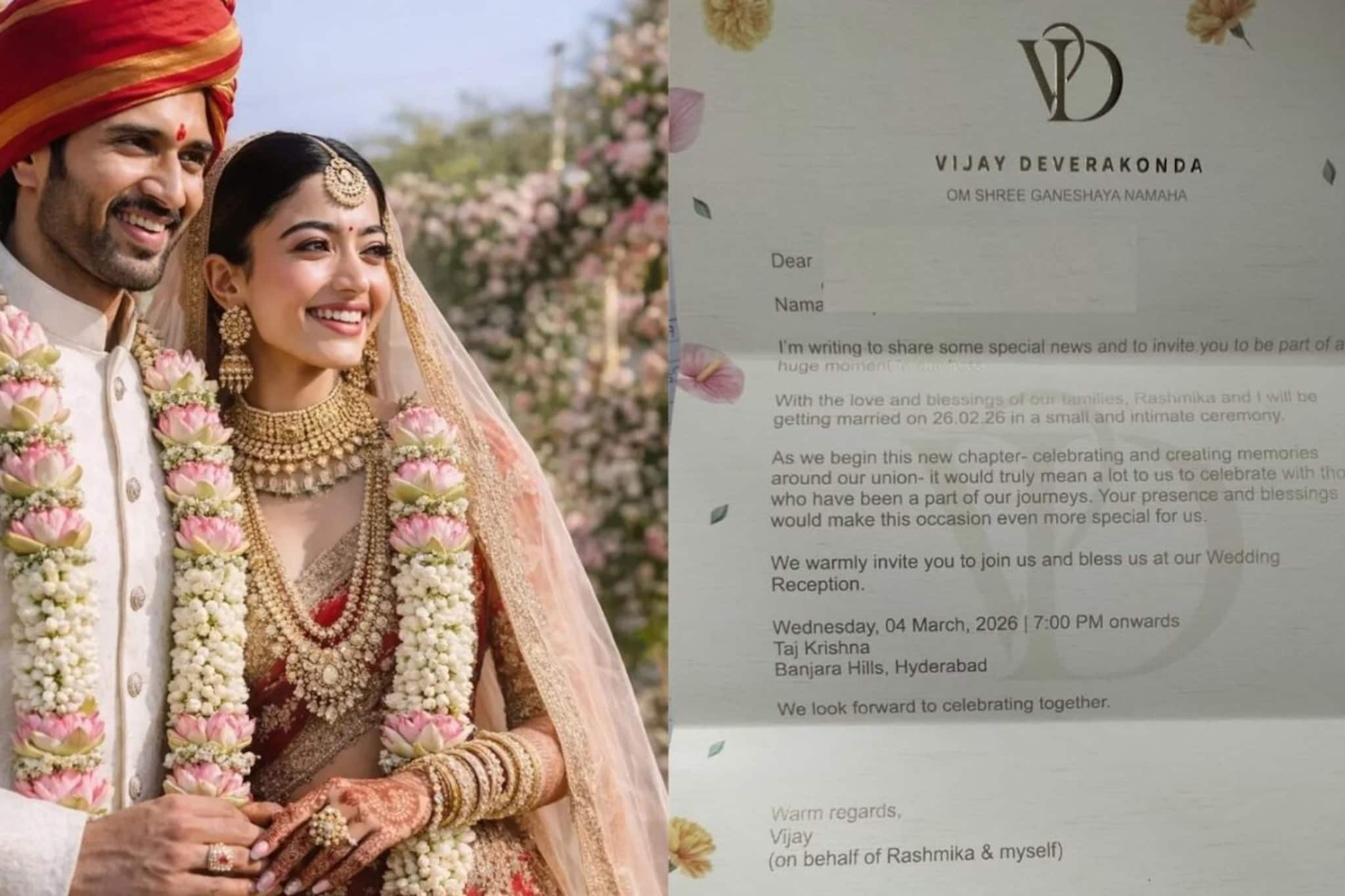 বিয়ের সানাই বাজল! ২৩ থেকে ২৬ ফেব্রুয়ারি জমকালো অনুষ্ঠানের আয়োজন বিজয়-রশ্মিকার বিয়ের সানাই বাজল! ২৩ থেকে ২৬ ফেব্রুয়ারি জমকালো অনুষ্ঠানের আয়োজন বিজয়-রশ্মিকার