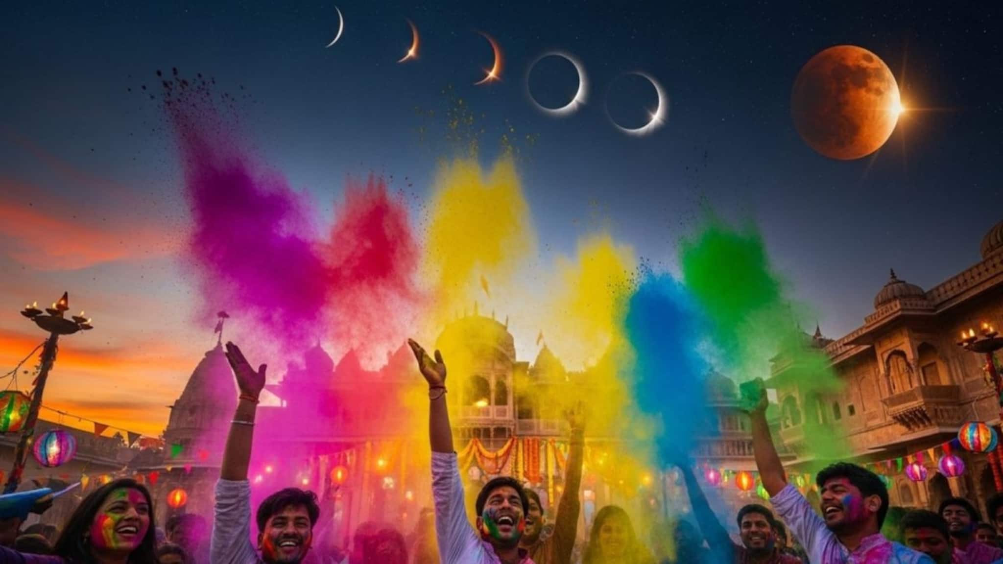 Lunar Eclipse - Holi: শতাব্দীতে একবার! হোলির দিনে চন্দ্রগ্রহণ, কাদের ভাগ্যে আসছে মোড় ঘোরানো সময়?