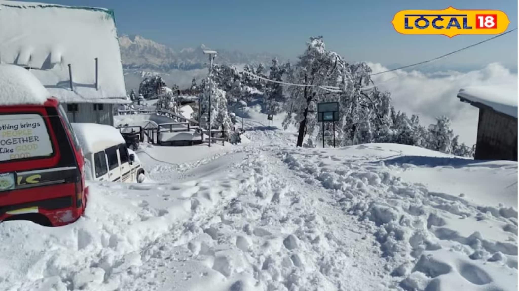 Snowfall In Spring: বসন্ত এসে গেছে, কিন্তু কপালে থাকলে কি না হয়, সান্দাকফুতে তাজা তুষারপাত, আনন্দে পর্যটকরা