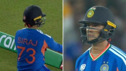 অভিষেক শর্মা পরলেন সিরাজের জার্সি অভিষেক শর্মা পরলেন সিরাজের জার্সি