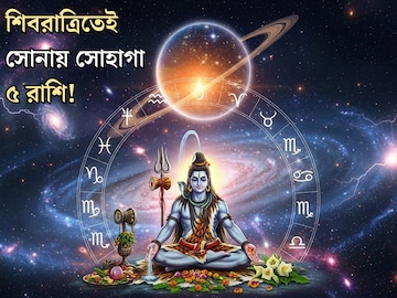 মহাশিবরাত্রি ৫ গ্রহের মহামিলনে পঞ্চগ্রহী যোগ! সোনায় সোহাগা হবে ৫ রাশির কপাল