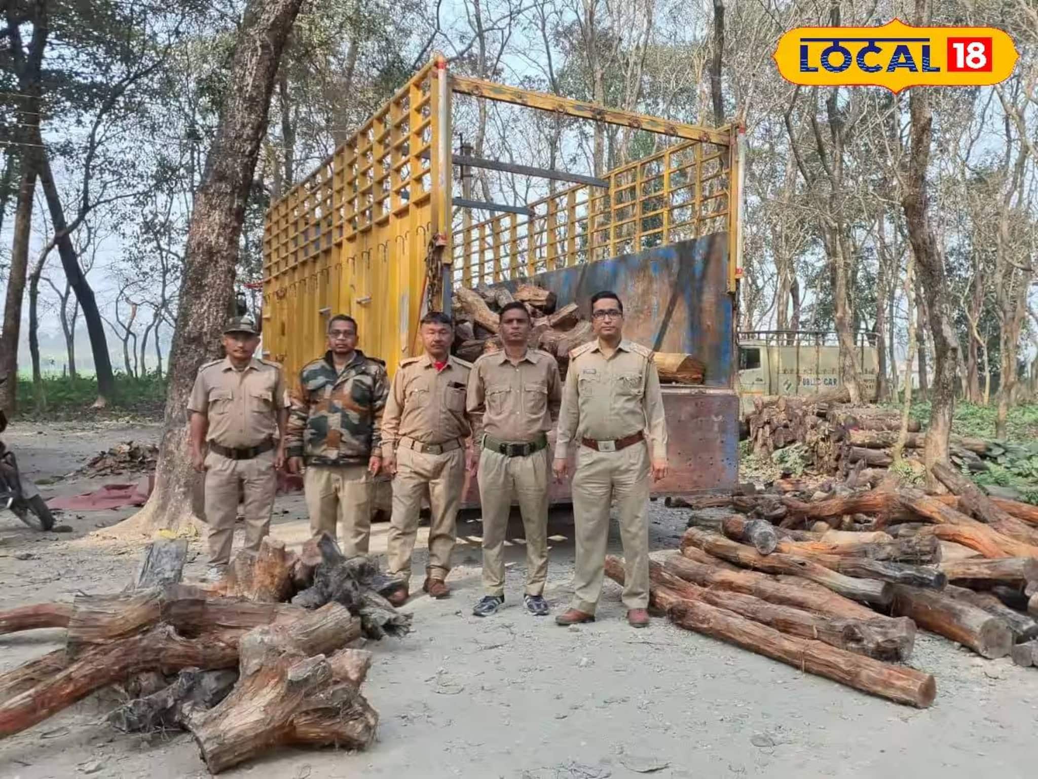 ট্রাকে করে মূল্যবান খয়ের কাঠ পাচার! রাতভর অভিযান চালিয়ে বাজেয়াপ্ত সব