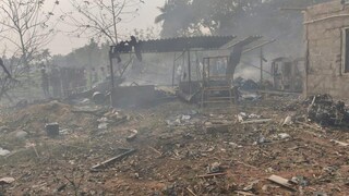 অন্ধ্রপ্রদেশের কাকিনাড়ায় বাজি কারখানায় ভয়াবহ বিস্ফোরণ (Photo: Social Media) অন্ধ্রপ্রদেশের কাকিনাড়ায় বাজি কারখানায় ভয়াবহ বিস্ফোরণ (Photo: Social Media)