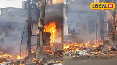 আসানসোলে রাস্তার ধারে ট্রান্সফর্মারে আগুন