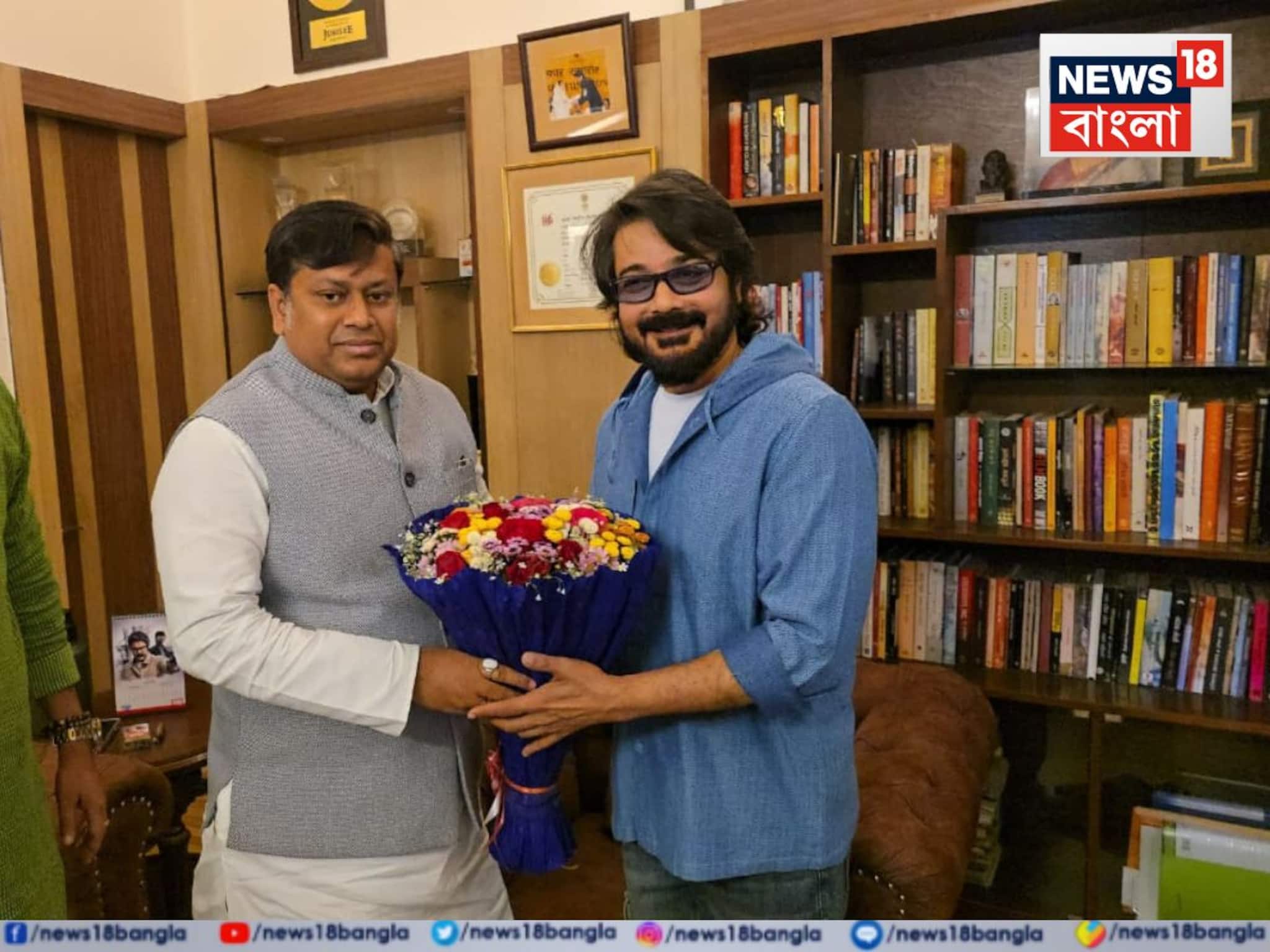 প্রসেনজিতের বাড়িতে সুকান্ত মজুমদার, পদ্ম সম্মান পাওয়ার পরে সৌজন্য সাক্ষাৎ