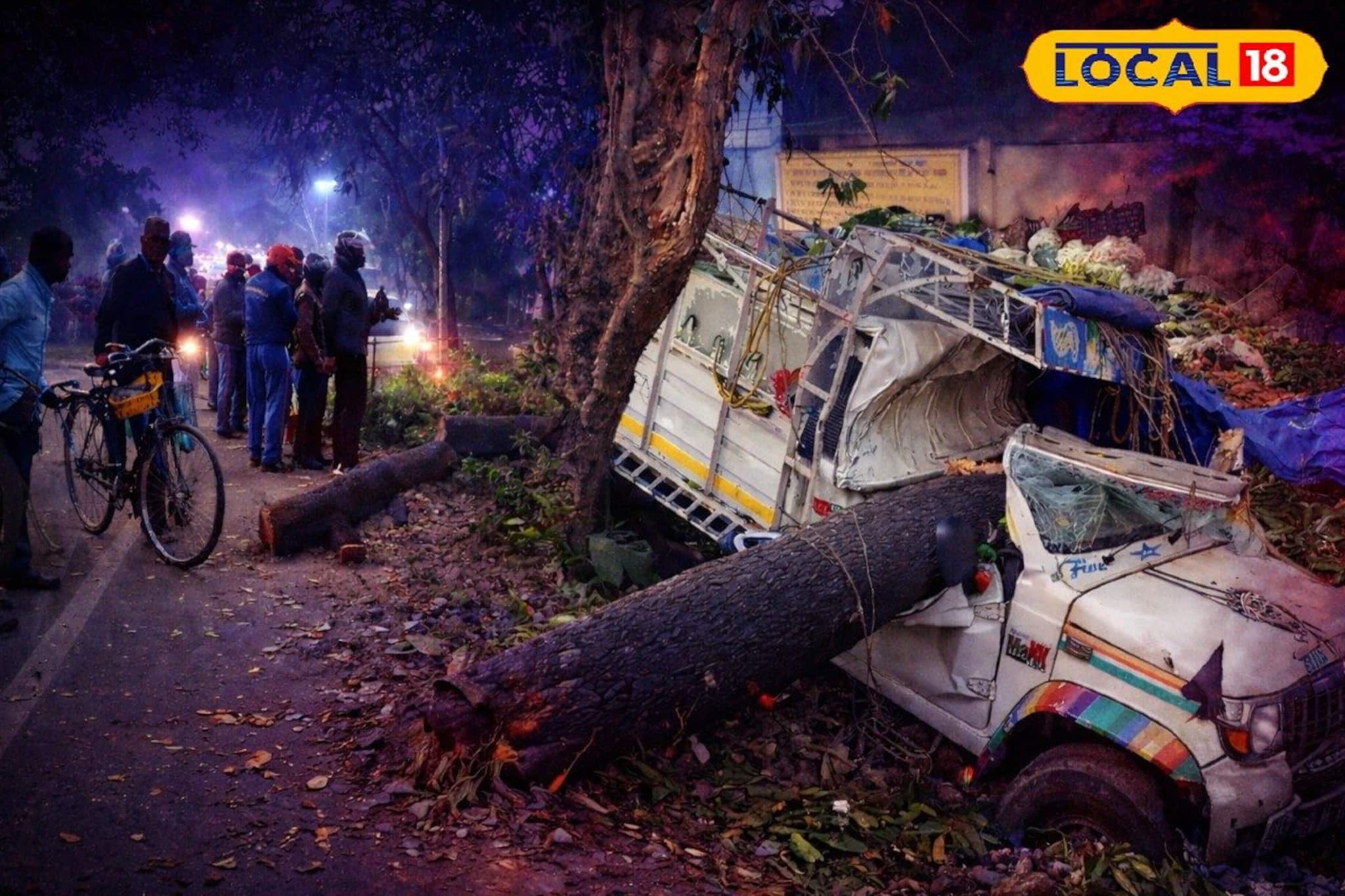 গভীর রাতে গঙ্গাজলঘাটিতে বিকট শব্দ! ৬০ নম্বর জাতীয় সড়কের উপর সাংঘাতিক দৃশ্য