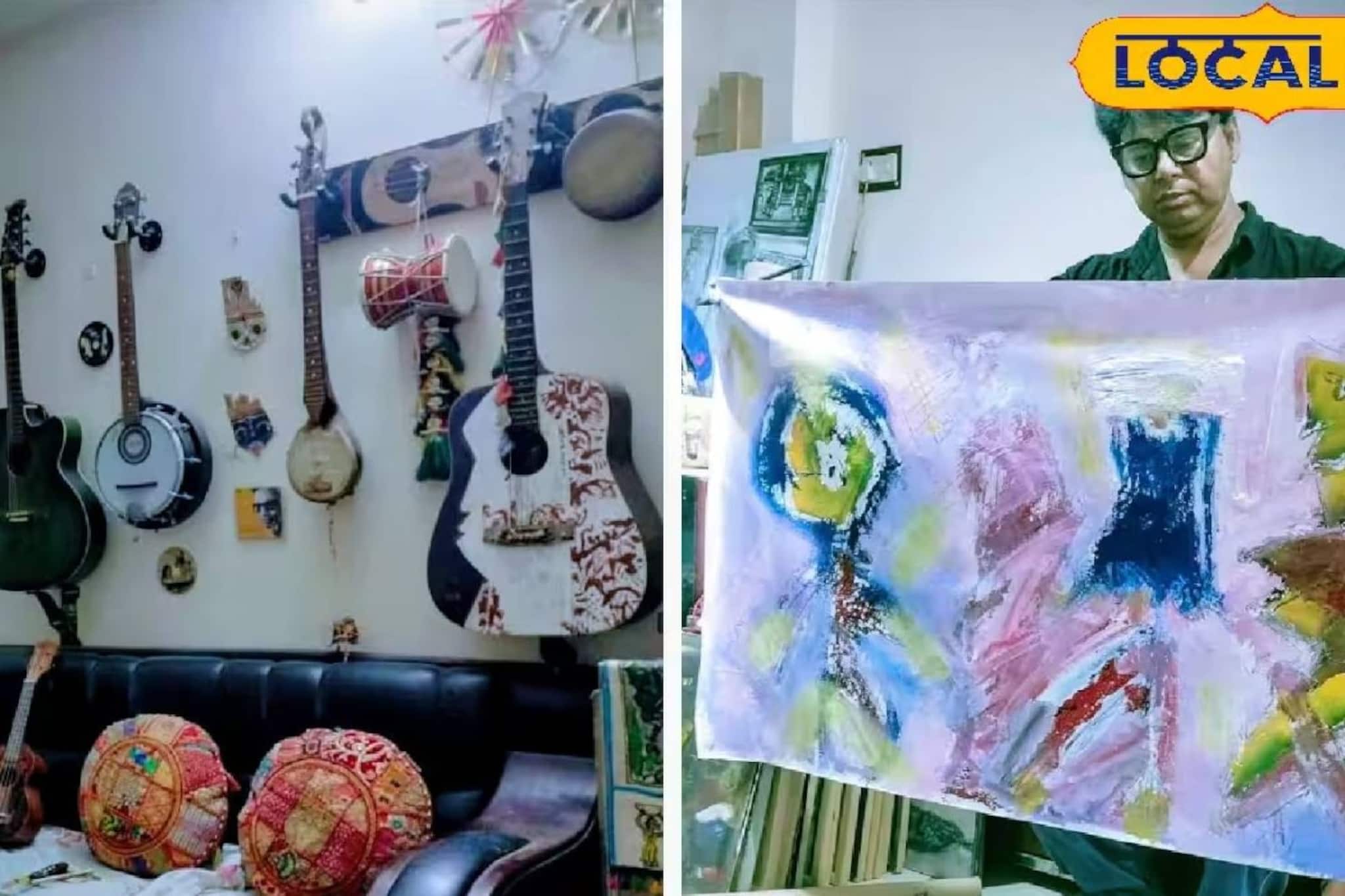 বাঁকুড়ার বিরল প্রতিভা! একই অঙ্গে একাধিক ট্যালেন্ট মহাদেব মুখোপাধ্যায়ের