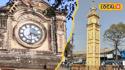 সিউড়ির শতাব্দী প্রাচীন ঘড়ি বনাম আধুনিক ক্লক টাওয়ার