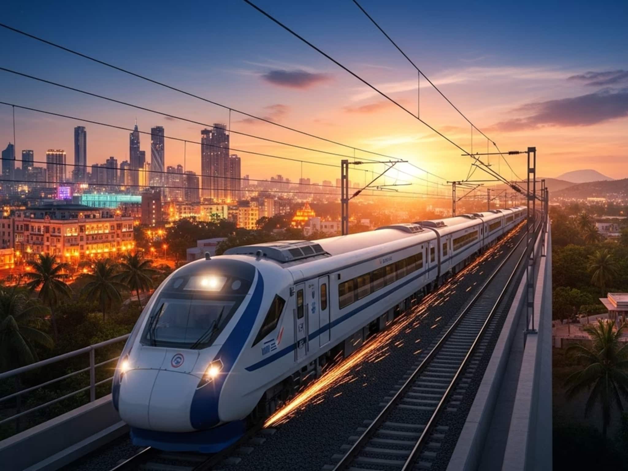 বেঙ্গালুরু থেকে হায়দরাবাদ ২ ঘণ্টায় ! মুম্বই-পুণে ৪৮ মিনিটে, ৭টি নতুন বুলেট ট্রেন করিডোর