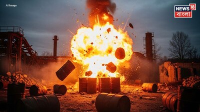 ভাঙড়ে কেমিক্যাল ড্রাম বিস্ফোরণে শিশুর মৃত্যু