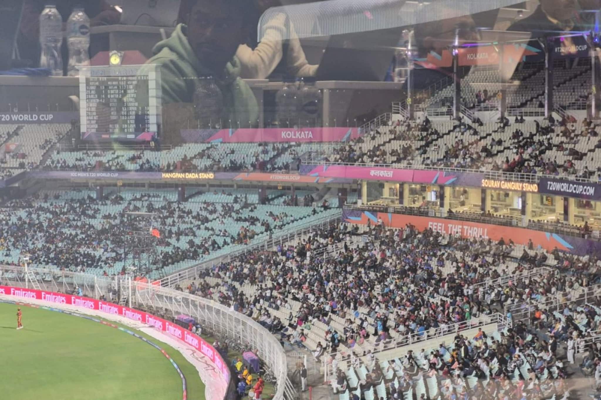 ভারতের ম্যাচ নয়, তবুও ভর্তি গ্যালারি, বিশ্বকাপের প্রথম ম্যাচে কত দর্শক হল ইডেনে! শুনে নিন