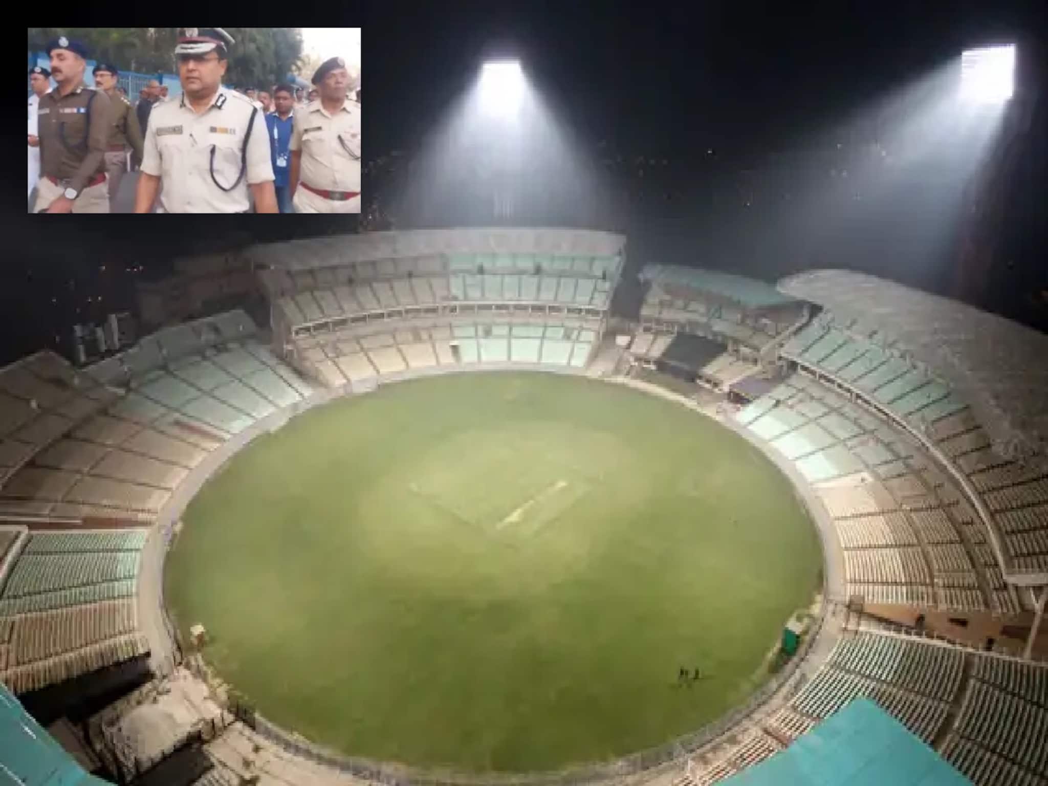 কোনও ঝুঁকি নিতে রাজি নয়, ইডেন পরিদর্শনে নগরপাল, রাত পোহালেই T20 WC-র ম্যাচ