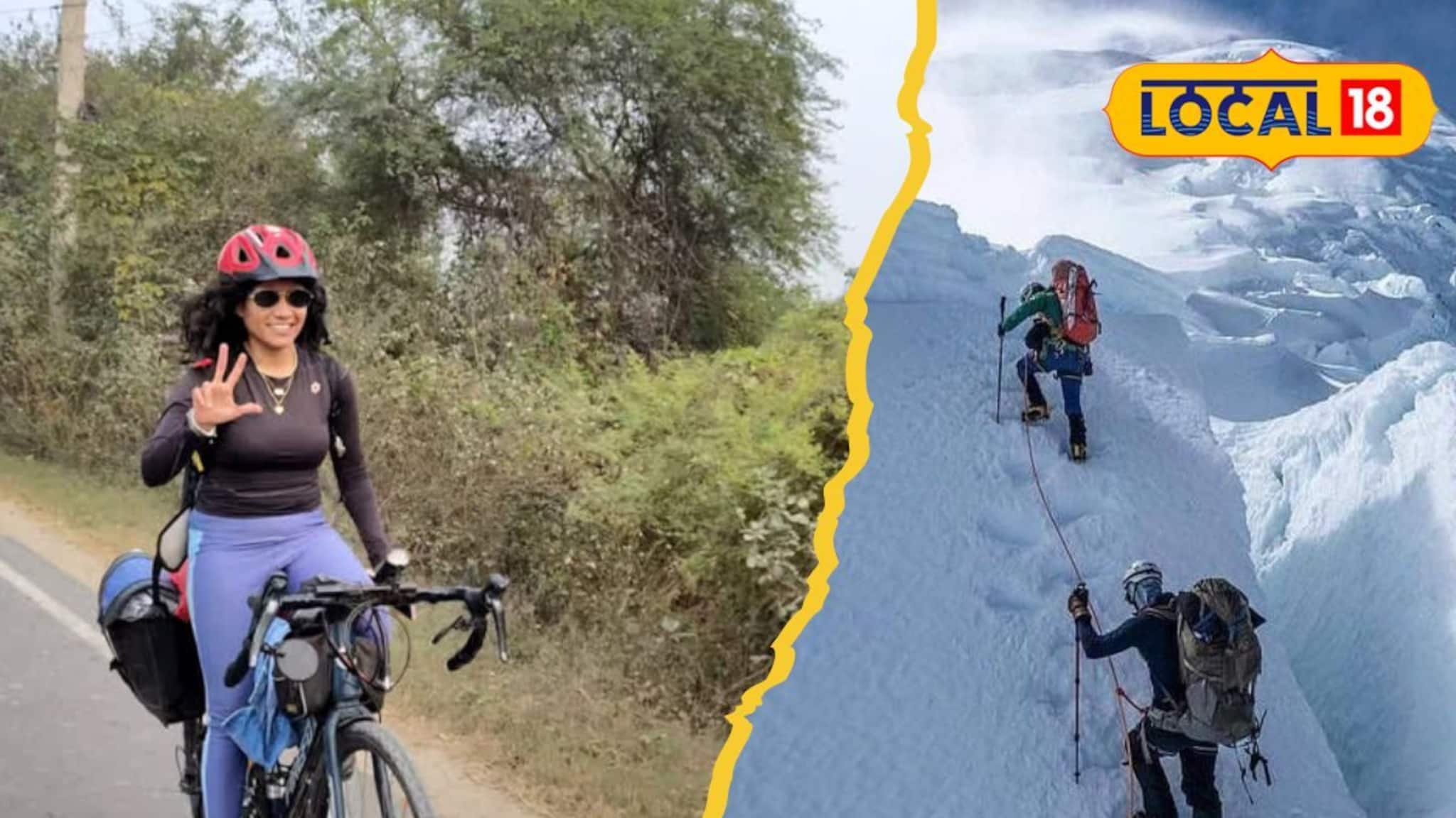 বিশেষ বার্তা নিয়ে মুর্শিদাবাদের বহরমপুরে অন্ধ্রপ্রদেশের লড়াকু কন্যা সামিরা