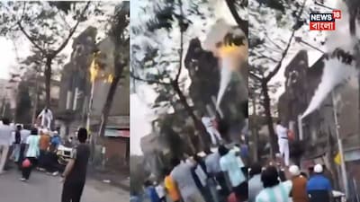 দুর্ঘটনা রুখলেন ট্র্যাফিক পুলিশের ওসি