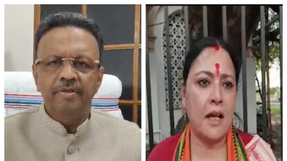 বিধানসভায় ফিরহাদ-অগ্নিমিত্রা বাকযুদ্ধ৷ বিধানসভায় ফিরহাদ-অগ্নিমিত্রা বাকযুদ্ধ৷