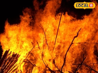 বাঁকুড়ার জঙ্গলে আগুন 