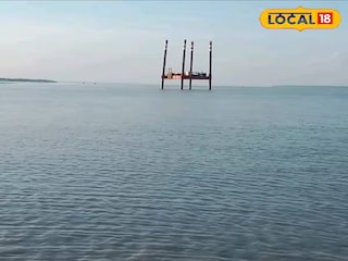 গঙ্গাসাগর সেতু নির্মাণের জন্য মুড়িগঙ্গায় চলছে পরীক্ষা 