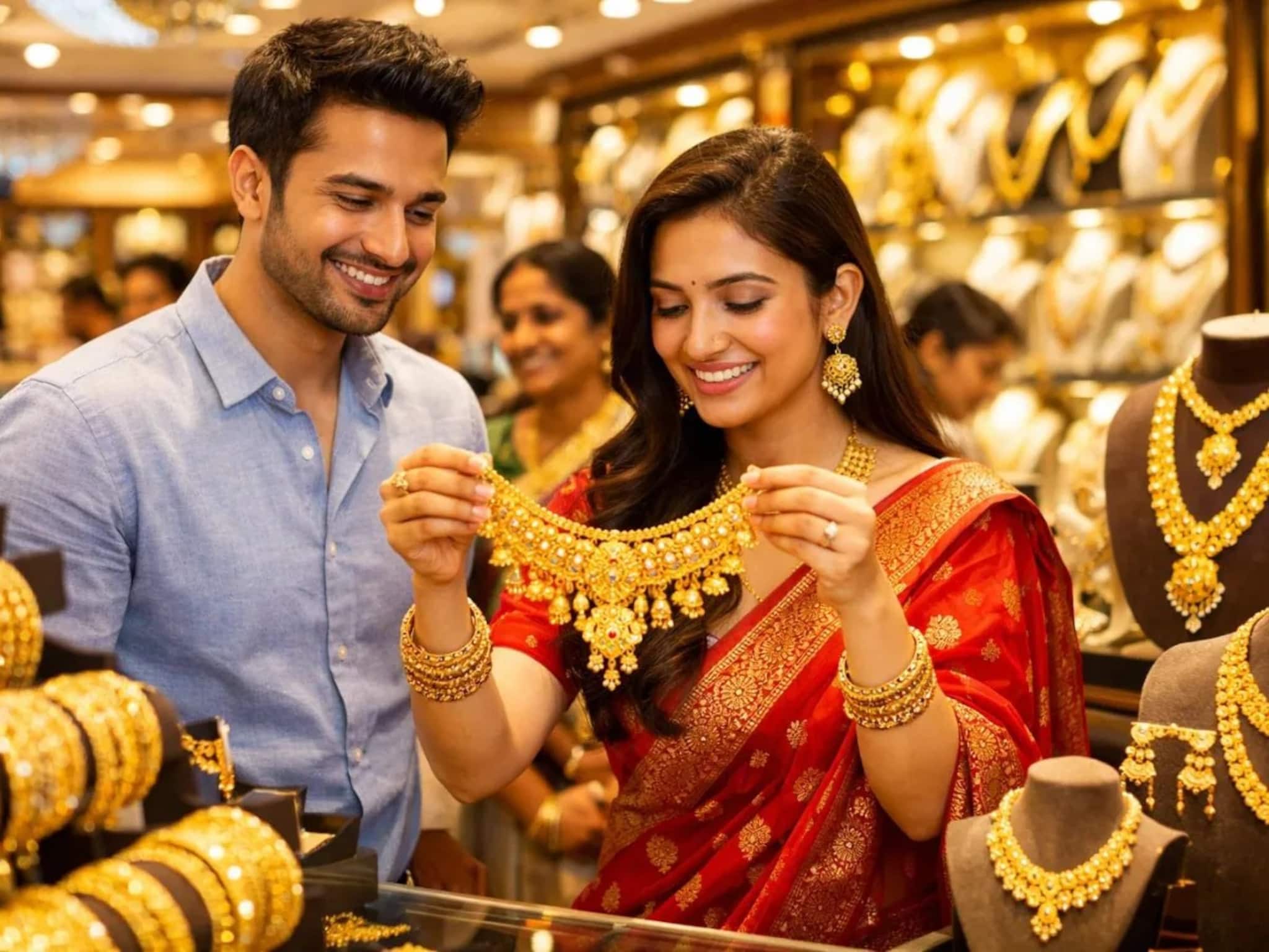 টাইটান, কল্যাণ জুয়েলার্স, সেনকো গোল্ডের শেয়ারের দাম ১২% পর্যন্ত বেড়েছে !