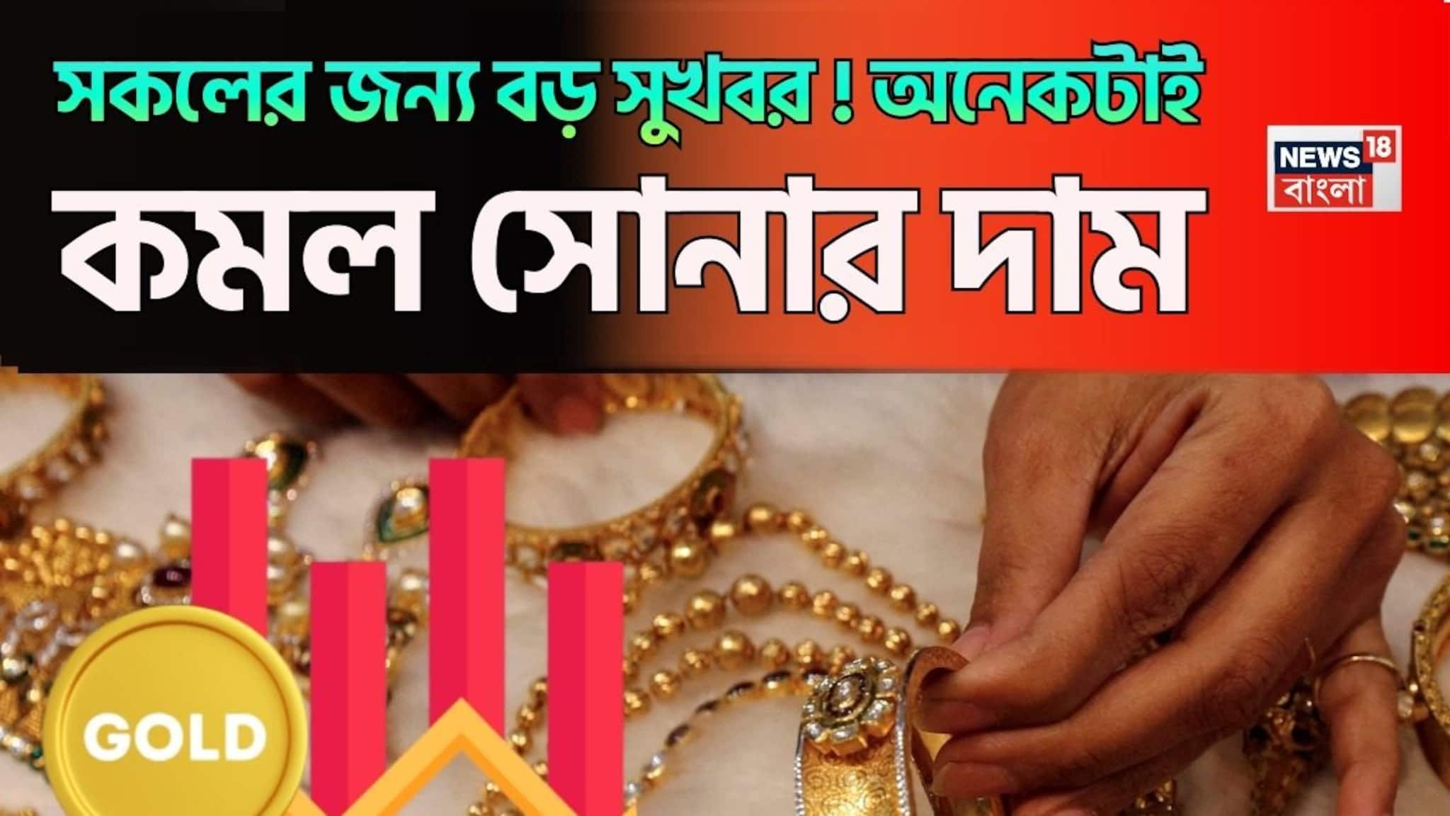 Gold Price Fall: সকলের জন্য বড় সুখবর ! আরও অনেকটাই কমল সোনার দাম