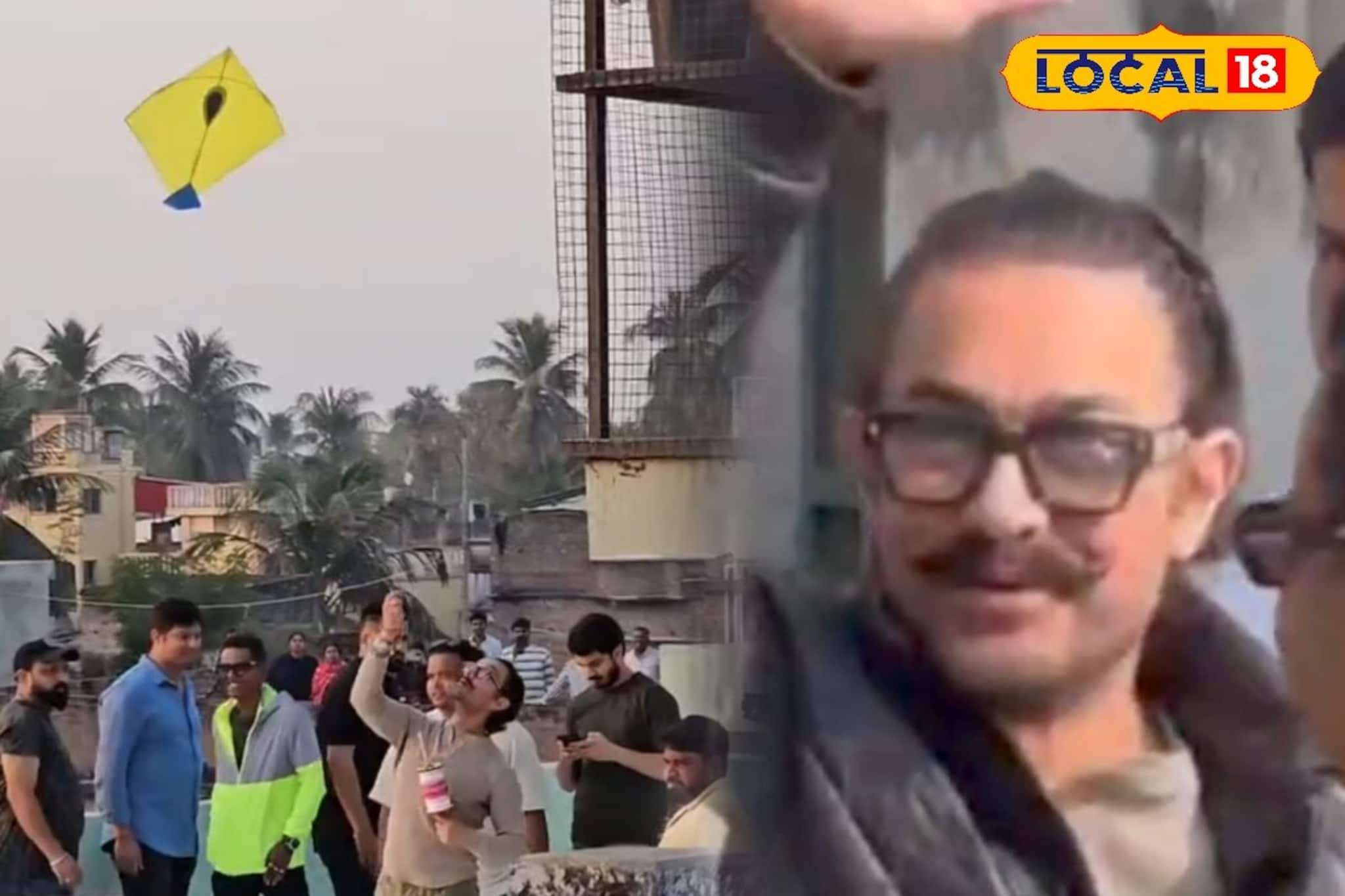 ও মা! অরিজিৎ সিং-এর বাড়ির ছাদে আমির! দুই মহা তারকাকে ঘুড়ি ওড়াতে দেখল জিয়াগঞ্জের মানুষ