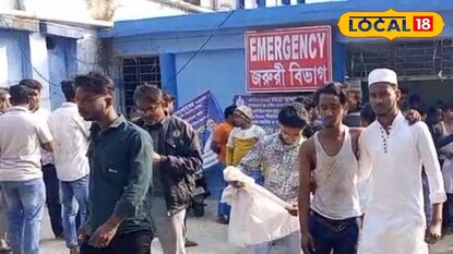 মাধ্যমিক পরীক্ষা দিয়ে বাড়ি ফেরার পথে দুর্ঘটনার কবলে পরীক্ষার্থী