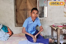 Madhyamik Examination: একহাতে নয়, দুই হাত জড়ো করেই কলম! মাধ্যমিকে অদম্য অরিজিতের লড়াই দেখে অবাক সকলে