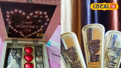 দম্পতির বানানো  কাস্টমাইজ চকলেট