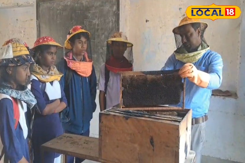 পূর্বস্থলী ২ ব্লকের মাজিদা পঞ্চায়েতের অন্তর্গত লক্ষীপুর উচ্চ বিদ্যালয়ে ছাত্র-ছাত্রীদের স্বনির্ভর করে তোলার লক্ষ্যে হল মৌমাছি পালন সংক্রান্ত বিশেষ প্রশিক্ষণ কর্মসূচি। বর্তমান সময়ে পড়াশোনার পাশাপাশি দক্ষতা অর্জনের গুরুত্ব ক্রমশ বাড়ছে। সেই লক্ষ্যেই বিদ্যালয়ের ভোকেশনাল বিভাগের উদ্যোগে এই অভিনব প্রশিক্ষণের আয়োজন করা হয়েছে। গ্রামীণ পরিবেশে স্বল্প খরচে লাভজনক উদ্যোগ হিসেবে মৌমাছি পালন এক সম্ভাবনাময় ক্ষেত্র, এই বার্তাই তুলে ধরা হচ্ছে পড়ুয়াদের সামনে। (তথ্য ও ছবি: বনোয়ারীলাল চৌধুরী)