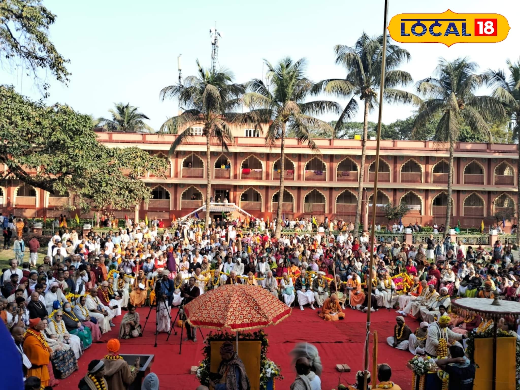 ইসকন মন্দিরে গৌড় পূর্ণিমা মহোৎসবের সূচনা! চলবে টানা ৩৫ দিন ইসকন মন্দিরে গৌড় পূর্ণিমা মহোৎসবের সূচনা! চলবে টানা ৩৫ দিন