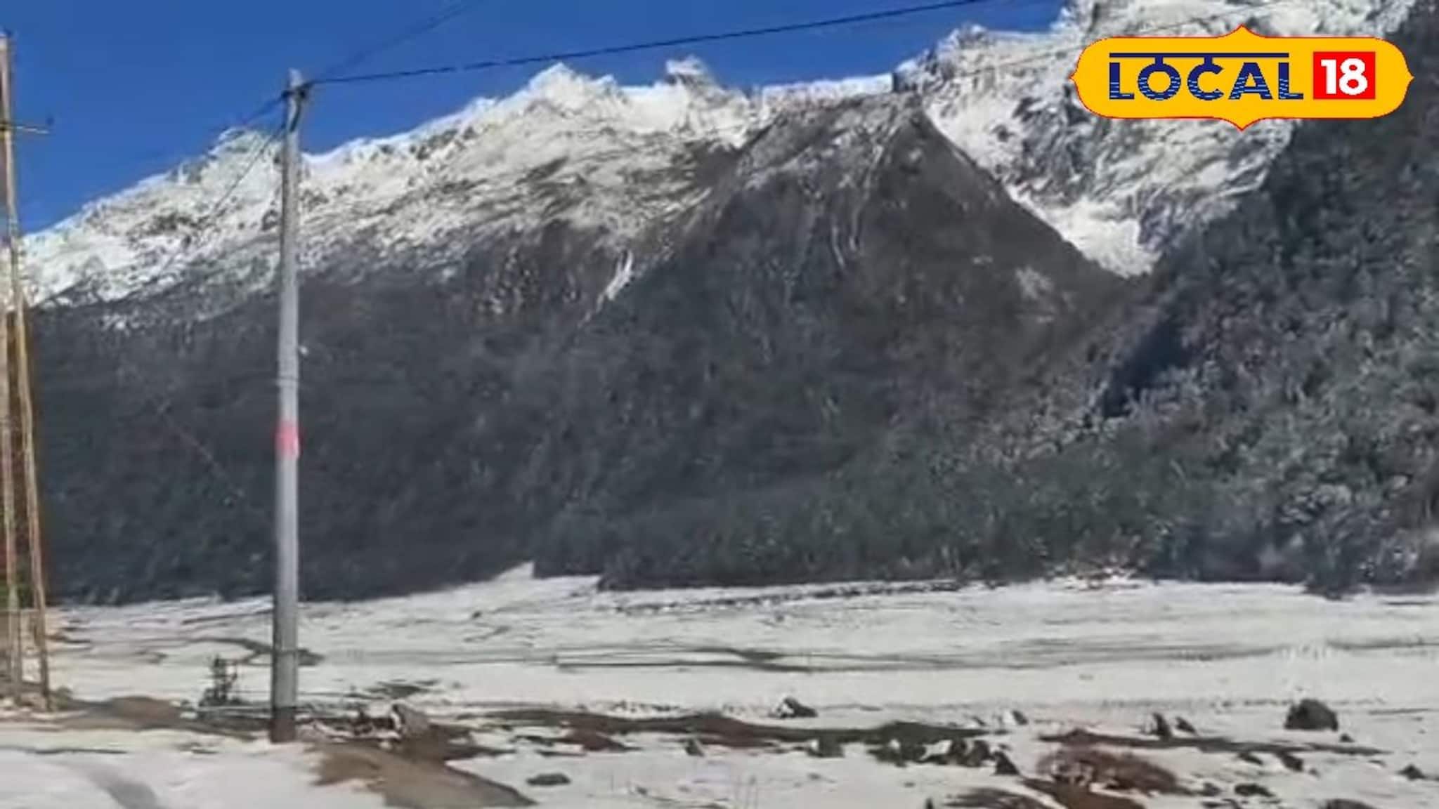 মেঘলা আকাশ বদলাতেই খেলা শুরু! তুষার সাদা চাদরে ঢাকল জিরো পয়েন্ট, দেখুন ছবি