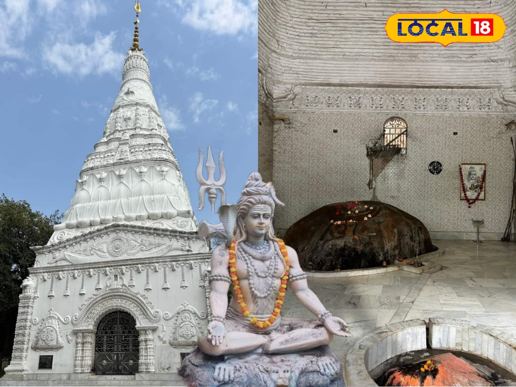 বীরভূমে পাহাড়ের কোলে বিশাল শিব মন্দির,পর্যটকদের ভিড় দুবরাজপুরের 'পাহাড়েশ্বর' মন্দিরে