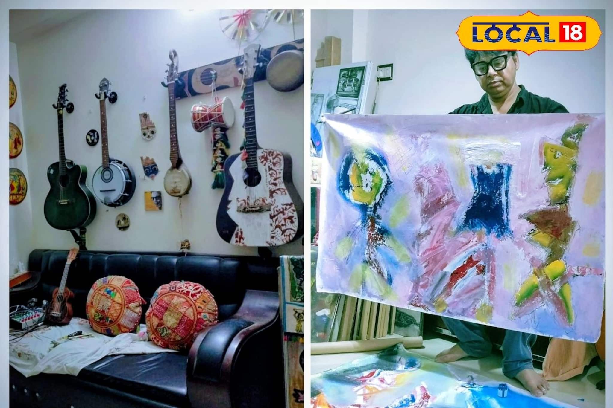 বাঁকুড়ার বিরল প্রতিভা! একই অঙ্গে একাধিক ট্যালেন্ট মহাদেব মুখোপাধ্যায়ের