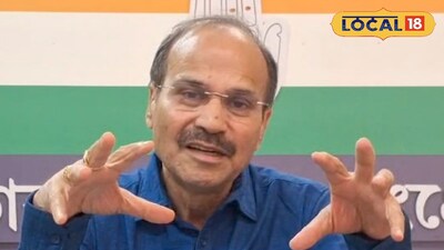 বহরমপুরে সাংবাদিক বৈঠকে অধীর চৌধুরী 