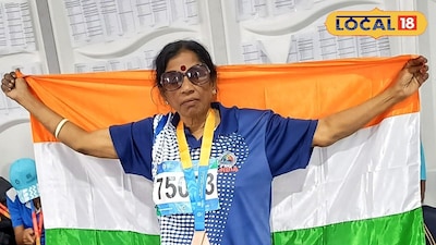 আন্তর্জাতিক খেলায় ব্রোঞ্জ জয়ী অঞ্জলি চৌধুরী 