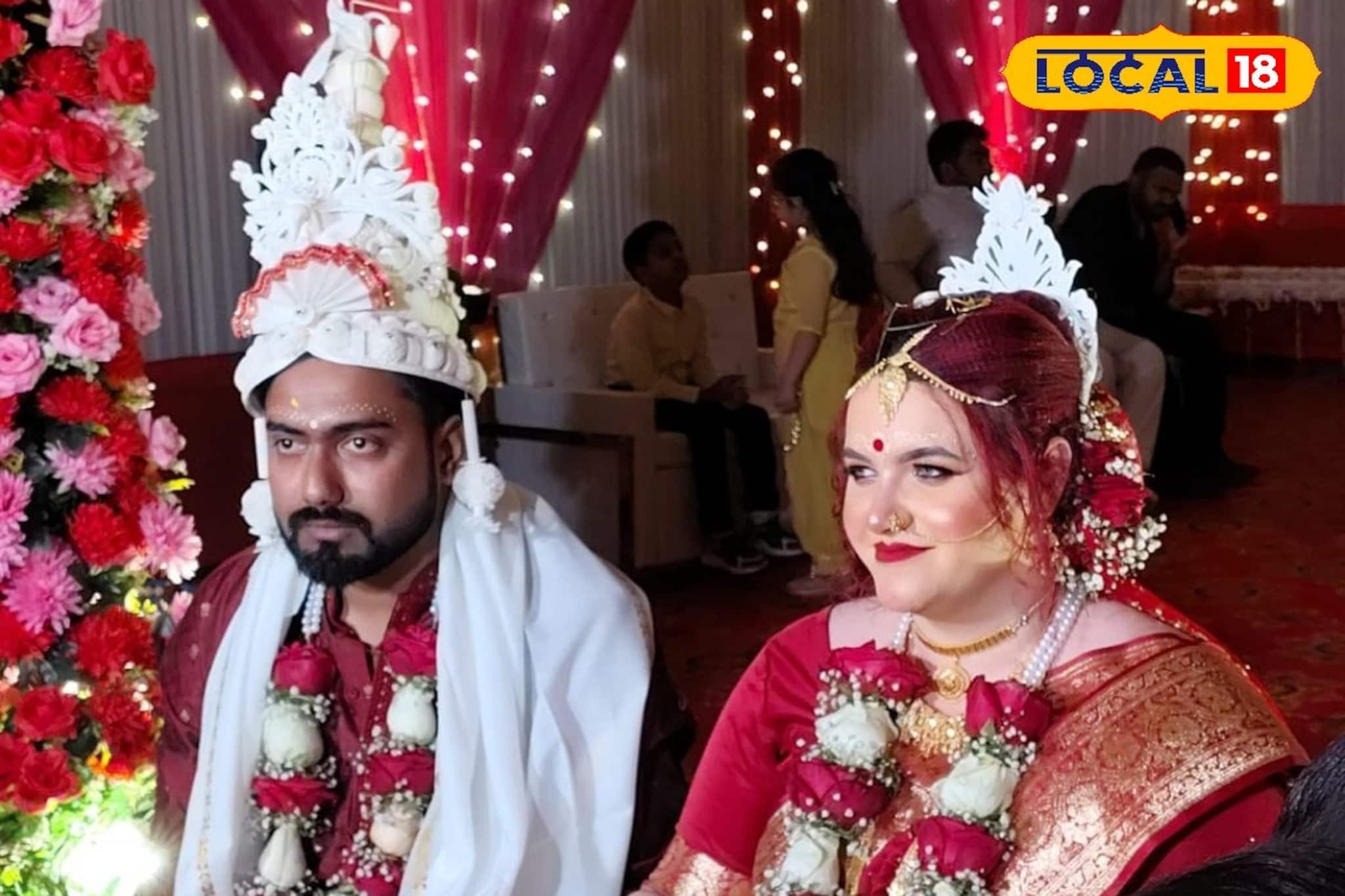 লন্ডনের রয়্যাল ফ্যামিলির কনের সঙ্গেই চার হাত এক বাঙালি পাত্রের, মালা বদল থেকে সিঁদুর দান লন্ডনের রয়্যাল ফ্যামিলির কনের সঙ্গেই চার হাত এক বাঙালি পাত্রের, মালা বদল থেকে সিঁদুর দান