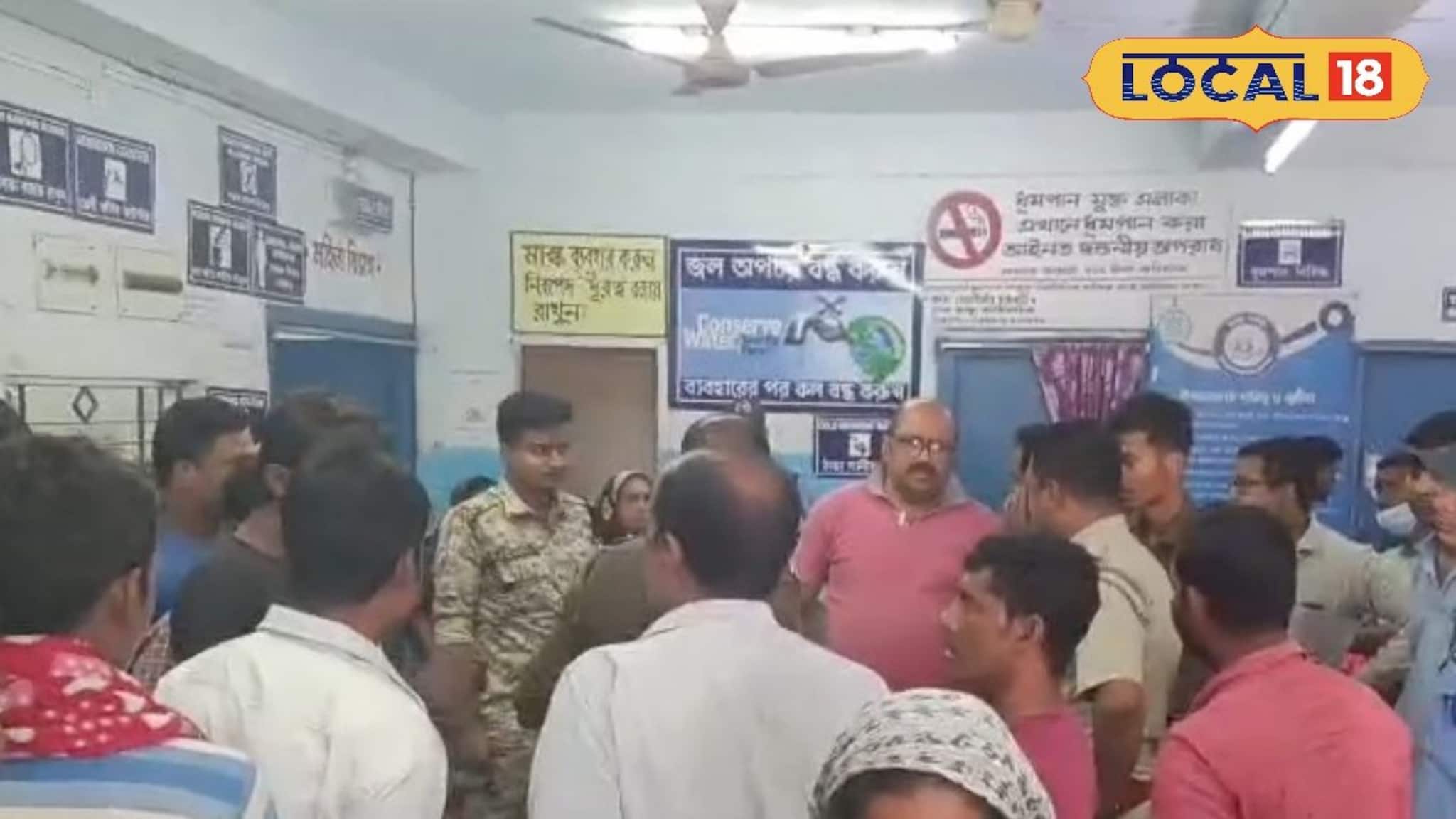 চিকিৎসার গাফিলতিতে মহিলার মৃত্যুর অভিযোগ নবগ্রাম ব্লক প্রাথমিক স্বাস্থ্যকেন্দ্রে