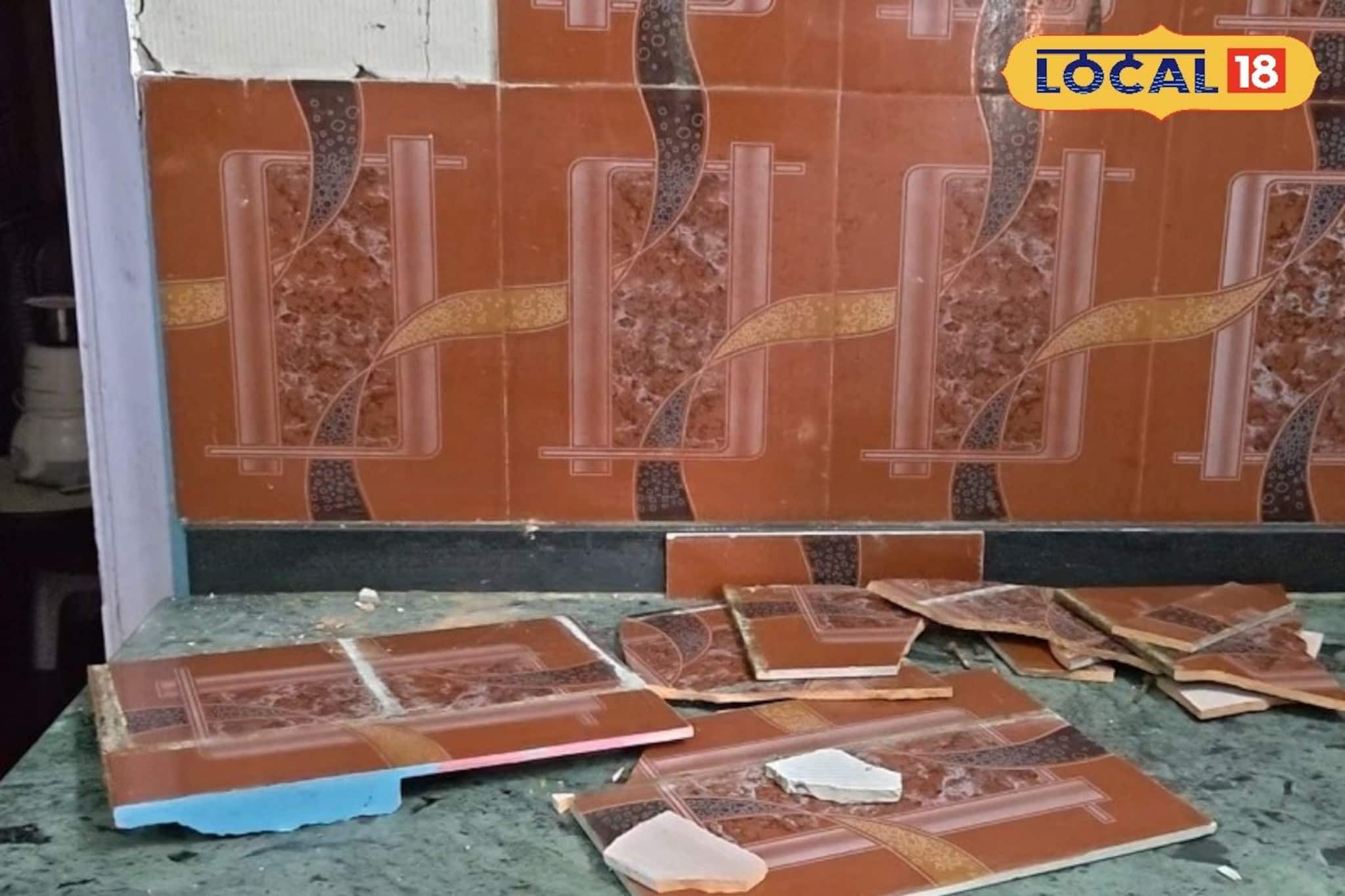 ভূমিকম্পে কাঁপল বসিরহাট, বসতবাড়ি থেকে স্কুল একাধিক জায়গায় ফাটল