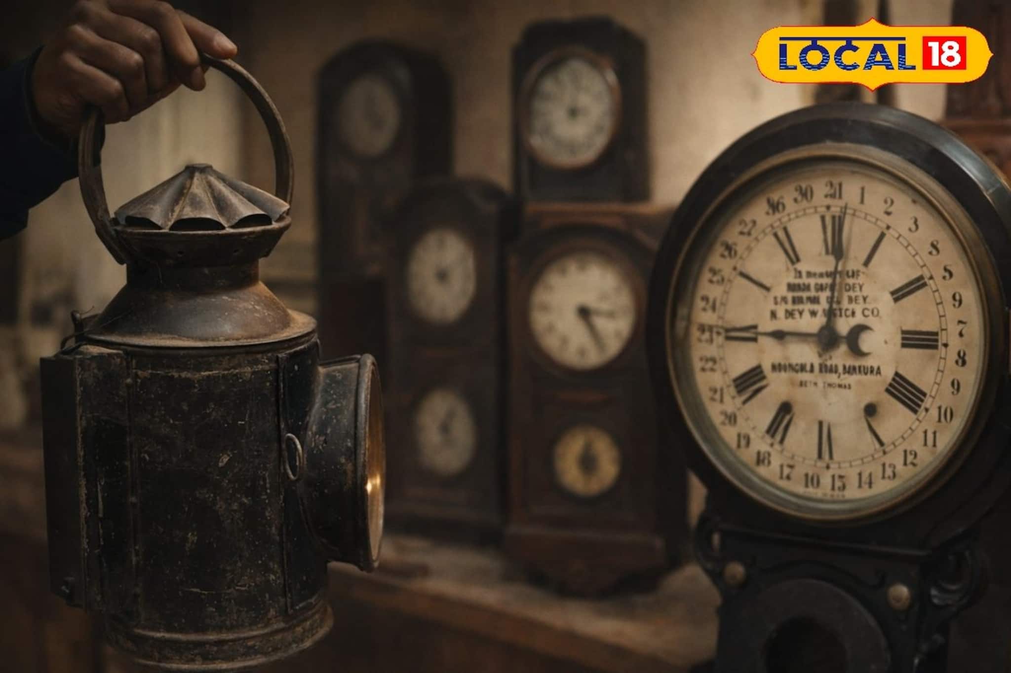 দেড়শ বছরের ঘড়ি, ট্রেনের লণ্ঠন থেকে হুঁকো...পা রাখলেই মনে হবে পিছিয়েছে সময়! দেড়শ বছরের ঘড়ি, ট্রেনের লণ্ঠন থেকে হুঁকো...পা রাখলেই মনে হবে পিছিয়েছে সময়!