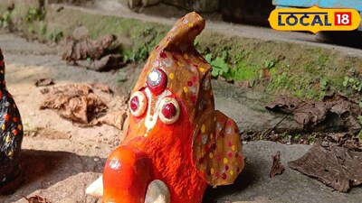 হাওড়ার শিল্পীর তৈরি বাঁশি পুতুল