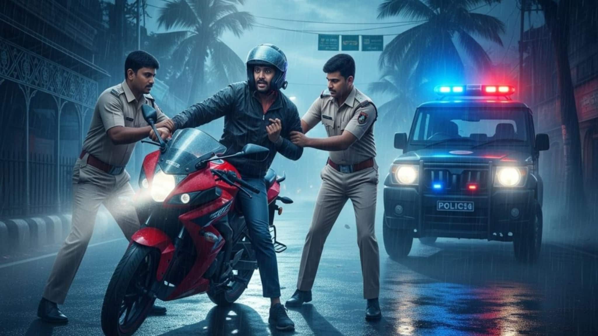 গভীর রাতে বাইকে করে আসছে....থামিয়ে তল্লাশি চালাতেই যা পাওয়া গেল! চক্ষু চড়কগাছ পুলিশেরও