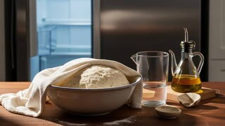 ঠান্ডা তাপমাত্রায় রাখা আটার মধ্যে ধীরে ধীরে পরিবর্তন ঘটে  (AI Generated Image)