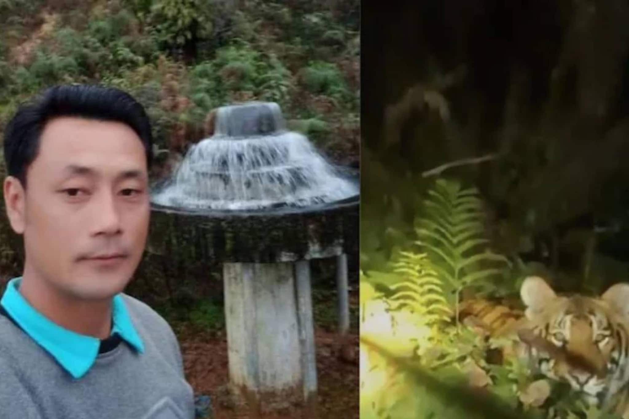 অরুণাচল প্রদেশের পাহাড়ি পথে মোটরবাইকে যাওয়ার সময় বাঘের হানায় ছিন্নভিন্ন পুলিশ কনস্টেবল