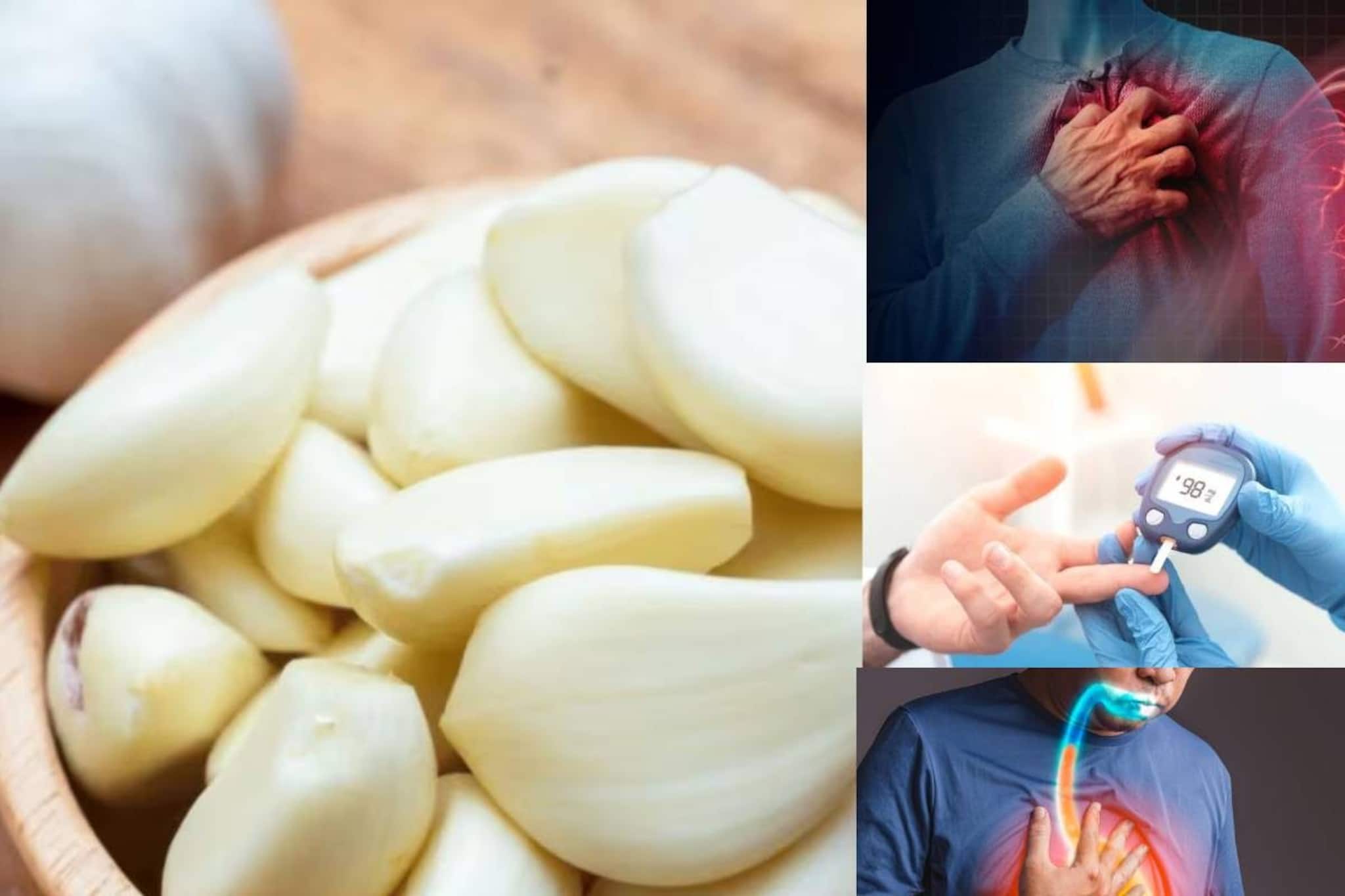 ২ কোয়া কাঁচা রসুন! হার্টের বন্ধু, ব্লাড সুগারের শত্রু! কোলেস্টেরল ও বদহজমেরও যম