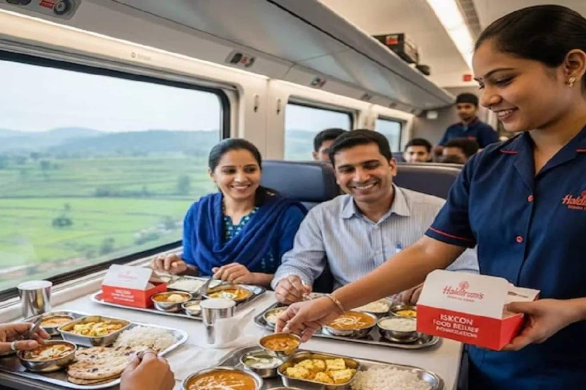 আসনে বসেই পাবেন খাবার, পরিস্রুত জল! ২৫ টি ট্রেনে এ বার ই-ফুড পরিষেবা