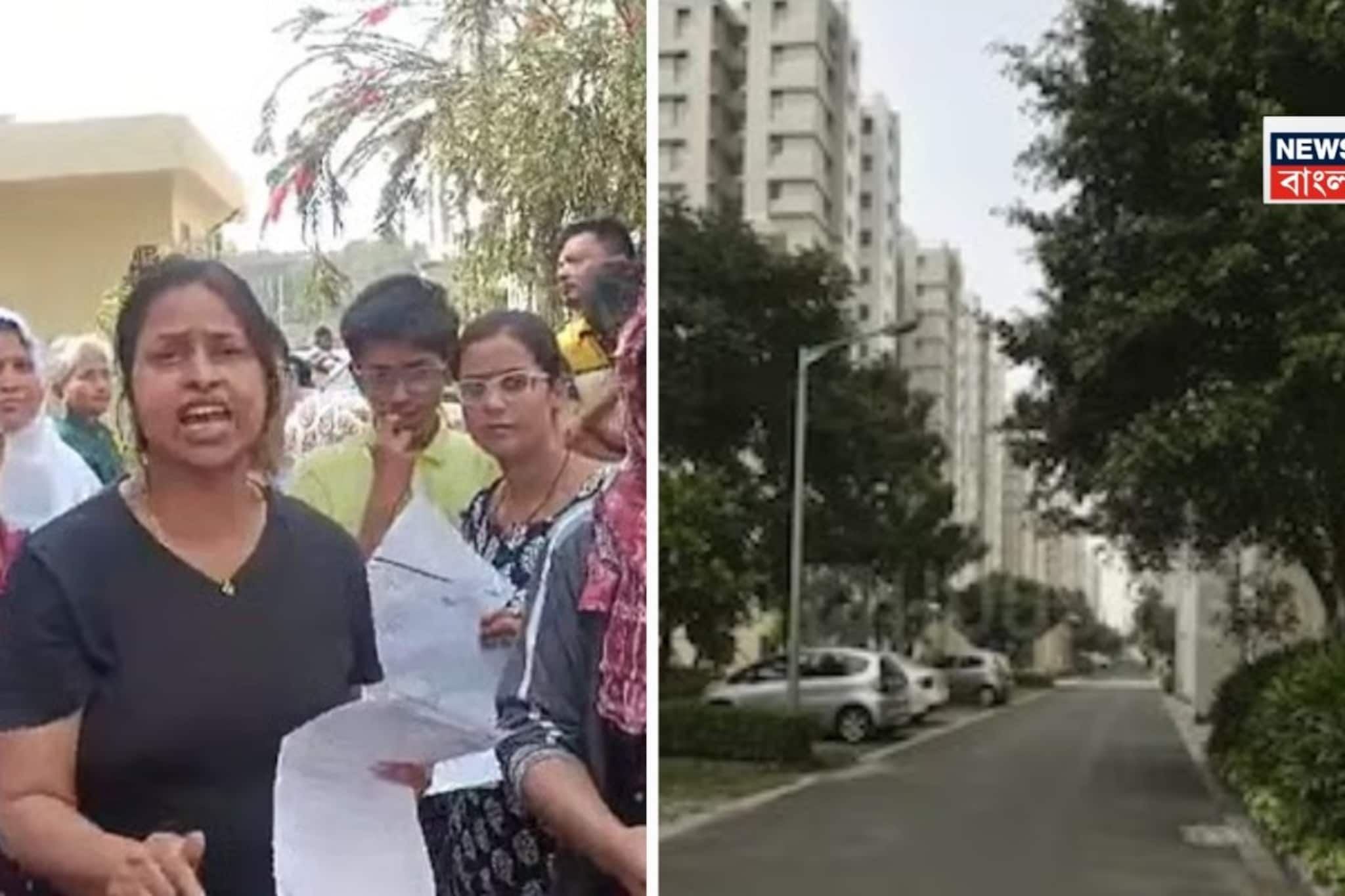 পানীয় জলের সমস্যায় তুমুল উত্তেজনা শাপুর্জি আবাসনে, বিক্ষোভের মাঝেই মারধরের অভিযোগ! পানীয় জলের সমস্যায় তুমুল উত্তেজনা শাপুর্জি আবাসনে, বিক্ষোভের মাঝেই মারধরের অভিযোগ!