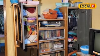 আলমারি ভেঙে লুটপাট চালানো হয়েছে