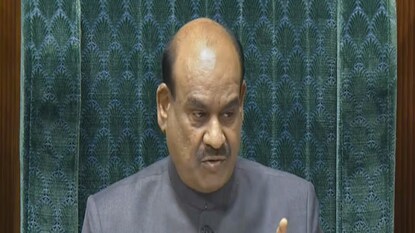 লোকসভার অধ্যক্ষ ওম বিড়লা৷ ছবি- পিটিআই লোকসভার অধ্যক্ষ ওম বিড়লা৷ ছবি- পিটিআই